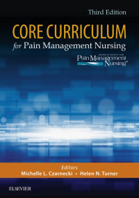 Imagen de portada: Core Curriculum for Pain Management Nursing 3rd edition 9780323461986