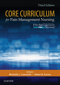 Cover image: Core Curriculum for Pain Management Nursing 3rd edition 9780323461986
