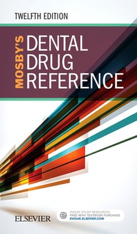 Cover image: Mosby's Dental Drug Reference 12th edition 9780323481113