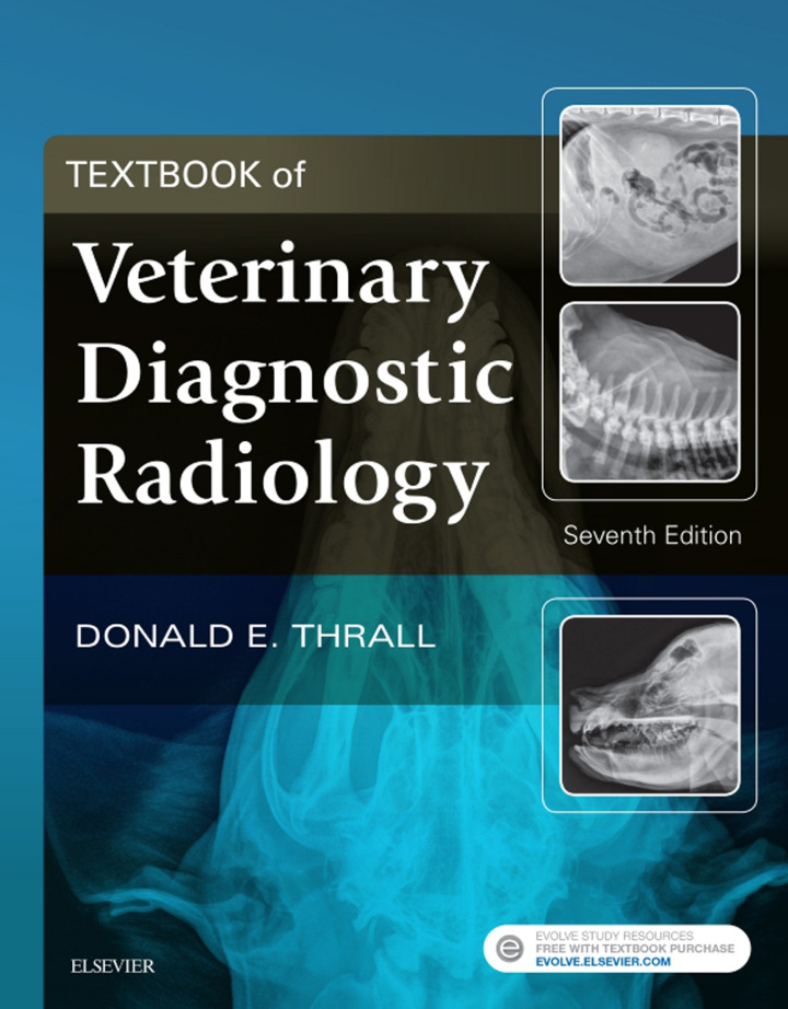 Cover image: Textbook of Veterinary Diagnostic Radiology