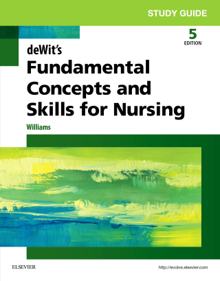 Cover image: Study Guide for deWit's Fundamental Concepts and Skills for Nursing 5th edition 9780323483261