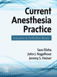 صورة الغلاف: Current Anesthesia Practice 9780323483865