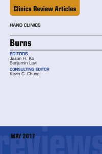 Cover image: Burns, An Issue of Hand Clinics 9780323496490