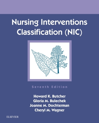 Cover image: Nursing Interventions Classification (NIC) 7th edition 9780323497701