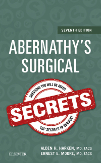 Cover image: Abernathy's Surgical Secrets 7th edition 9780323478731