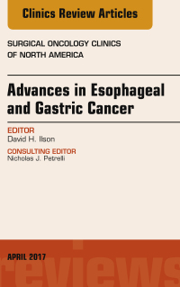 Imagen de portada: Advances in Esophageal and Gastric Cancers, An Issue of Surgical Oncology Clinics of North America 9780323524353