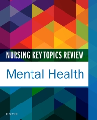 Omslagafbeelding: Nursing Key Topics Review: Mental Health 1st edition 9780323445290
