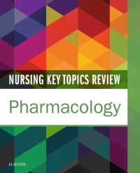 Titelbild: Nursing Key Topics Review: Pharmacology 1st edition 9780323445313