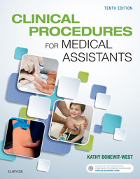 Cover image: Clinical Procedures for Medical Assistants 10th edition 9780323377119