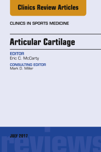 Cover image: Articular Cartilage, An Issue of Clinics in Sports Medicine 9780323531542