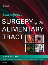 Imagen de portada: Shackelford's Surgery of the Alimentary Tract 8th edition 9780323402323