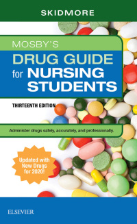 Cover image: Mosby's Drug Guide for Nursing Students with 2020 Update 13th edition 9780323532822