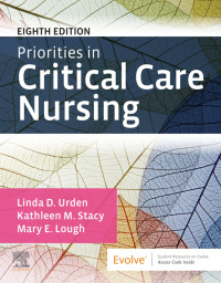 Imagen de portada: Priorities in Critical Care Nursing 8th edition 9780323531993