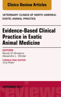 Cover image: Evidence-Based Clinical Practice in Exotic Animal Medicine, An Issue of Veterinary Clinics of North America: Exotic Animal Practice 9780323545761