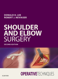 Cover image: Operative Techniques: Shoulder and Elbow Surgery 2nd edition 9780323508803
