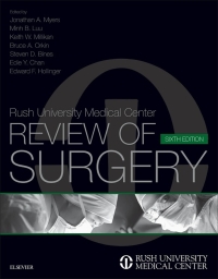 Cover image: Rush University Medical Center Review of Surgery E-Book 6th edition 9780323485326