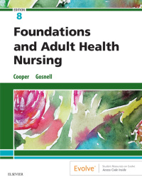 表紙画像: Foundations and Adult Health Nursing 8th edition 9780323484374