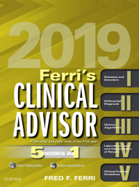 Imagen de portada: Ferri's Clinical Advisor 2019 - Electronic 1st edition 9780323530422