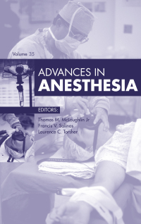 Cover image: Advances in Anesthesia 2017 9780323554749