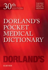 Cover image: Dorland's Pocket Medical Dictionary 30th edition 9780323554930
