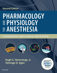 Imagen de portada: Pharmacology and Physiology for Anesthesia 2nd edition 9780323481106