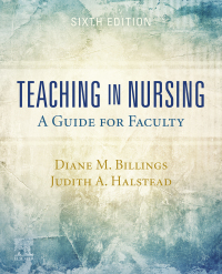Imagen de portada: Teaching in Nursing: A Guide for Faculty 6th edition 9780323554725