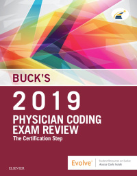 Cover image: Buck's Physician Coding Exam Review 2019 1st edition 9780323582575