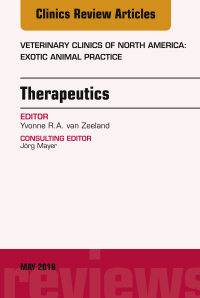 Cover image: Therapeutics, An Issue of Veterinary Clinics of North America: Exotic Animal Practice 9780323583800