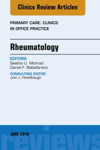 表紙画像: Rheumatology, An Issue of Primary Care: Clinics in Office Practice 9780323584159