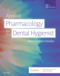 Omslagafbeelding: Applied Pharmacology for the Dental Hygienist 8th edition 9780323595391