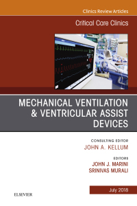 Imagen de portada: Mechanical Ventilation/Ventricular Assist Devices, An Issue of Critical Care Clinics 9780323610605