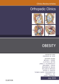 Imagen de portada: Obesity, An Issue of Orthopedic Clinics 9780323610681