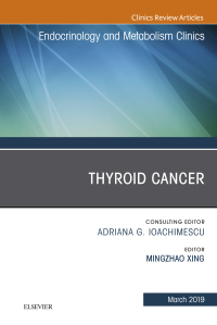 Imagen de portada: Thyroid Cancer, An Issue of Endocrinology and Metabolism Clinics of North America 9780323610780