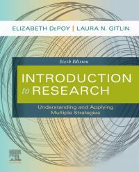 Imagen de portada: Introduction to Research 6th edition 9780323612470