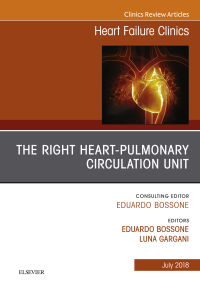 Imagen de portada: The Right Heart - Pulmonary Circulation Unit, An Issue of Heart Failure Clinics 9780323612951