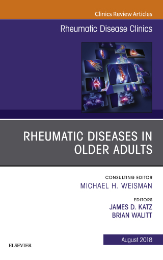Cover image: Rheumatic Diseases in Older Adults, An Issue of Rheumatic Disease Clinics of North America 9780323613538