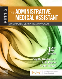 Cover image: Kinn's The Administrative Medical Assistant 14th edition 9780323613651