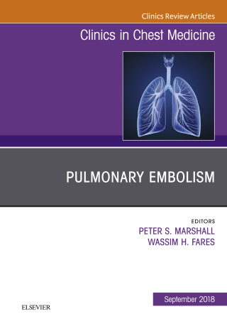 Omslagafbeelding: Pulmonary Embolism, An Issue of Clinics in Chest Medicine 9780323613767