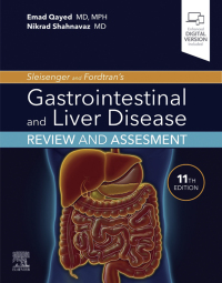 Cover image: Sleisenger and Fordtran's Gastrointestinal and Liver Disease Review and Assessment 11th edition 9780323636599