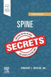 Cover image: Spine Secrets 3rd edition 9780323636629
