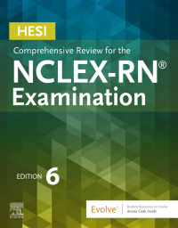 Imagen de portada: HESI Comprehensive Review for the NCLEX-RN® Examination 6th edition 9780323582452
