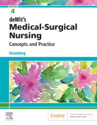 Cover image: deWit's Medical-Surgical Nursing 4th edition 9780323608442