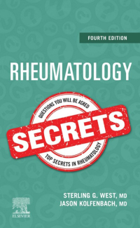 صورة الغلاف: Rheumatology Secrets 4th edition 9780323641869