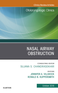 Cover image: Nasal Airway Obstruction, An Issue of Otolaryngologic Clinics of North America 9780323640954