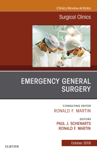 Cover image: Emergency General Surgery, An Issue of Surgical Clinics 9780323640992