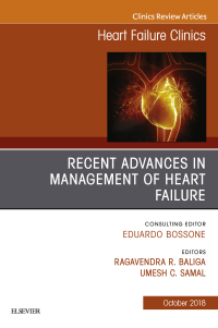 Cover image: Recent Advances in Management of Heart Failure, An Issue of Heart Failure Clinics 9780323641258