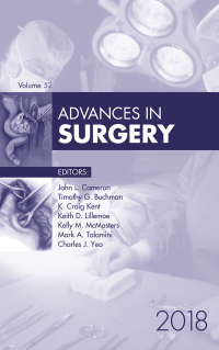 Imagen de portada: Advances in Surgery 2018 9780323642279