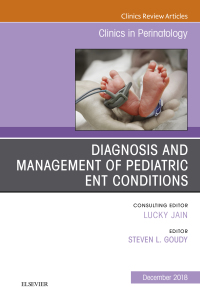 Cover image: ENT Issues, An Issue of Clinics in Perinatology 9780323643160