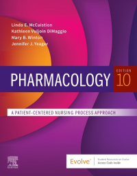 Imagen de portada: Pharmacology: A Patient-Centered Nursing Process Approach 10th edition 9780323642477