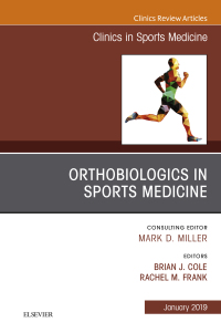 Cover image: OrthoBiologics in Sports Medicine , An Issue of Clinics in Sports Medicine 9780323654944